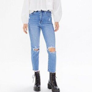 ZGY Denim skyscraper straight leg jean